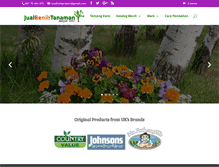 Tablet Screenshot of jualbenihtanaman.com